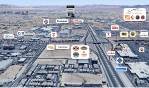 6580 S Rainbow Blvd-Surrounding area map